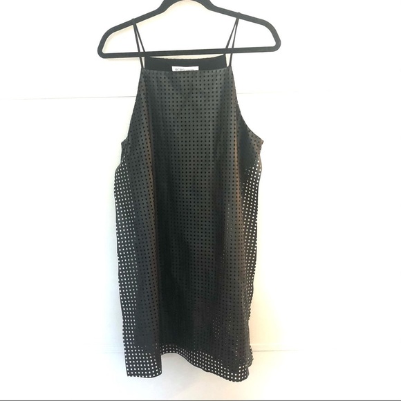 BCBGeneration Laser cut Faux leather long top - Picture 13 of 13